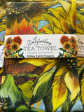 Sunflower Tea Towel