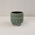 Green Ceramic Pot