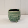 Green Ceramic Pot