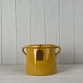 Burnt Yellow "For You" Vase